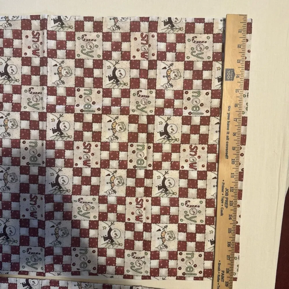 2 Christmas Themed Pillowcases, Handmade,Standard,Cotton